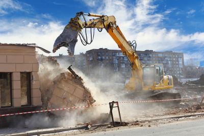 Commercial Site Demolition in Katy, TX