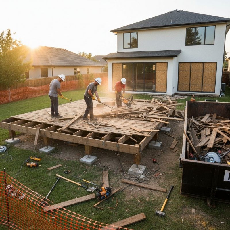 Concrete Patio Demolition in Bergen County, NJ